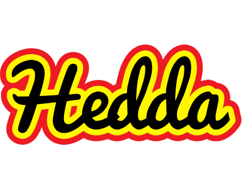 Hedda flaming logo