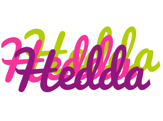 Hedda flowers logo