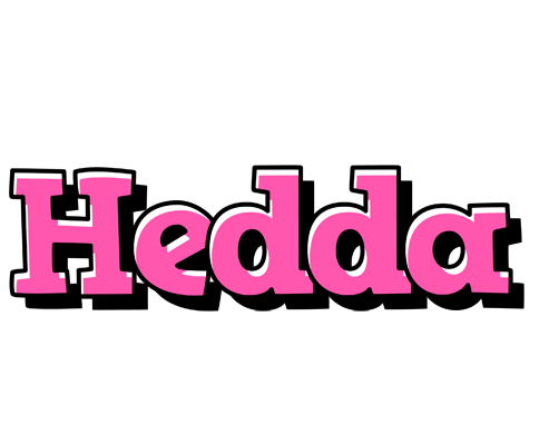 Hedda girlish logo