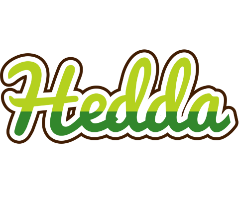 Hedda golfing logo