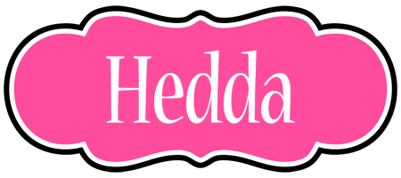 Hedda invitation logo