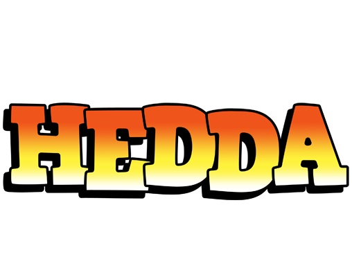 Hedda sunset logo