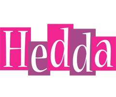 Hedda whine logo