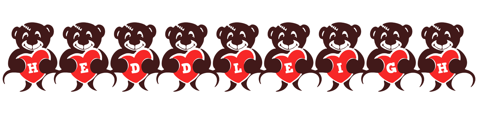 Heddleigh bear logo