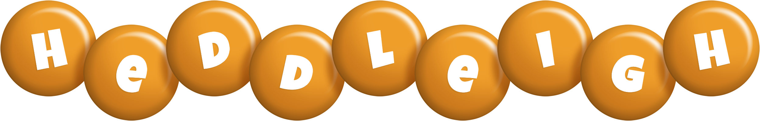 Heddleigh candy-orange logo