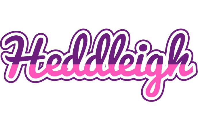 Heddleigh cheerful logo