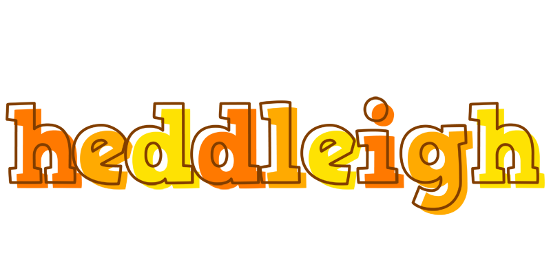 Heddleigh desert logo
