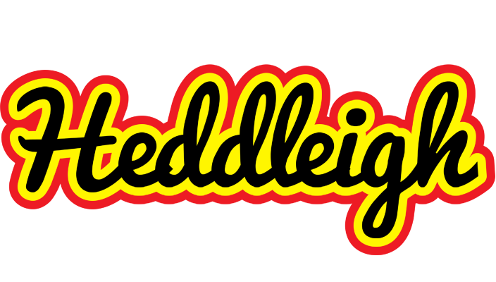 Heddleigh flaming logo