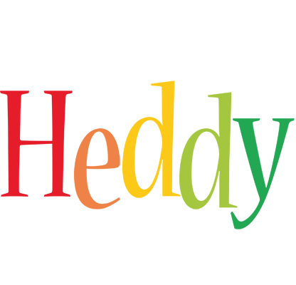 Heddy birthday logo