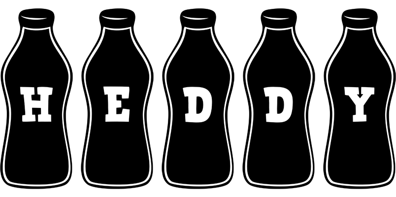 Heddy bottle logo