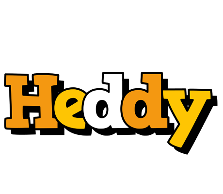 Heddy cartoon logo
