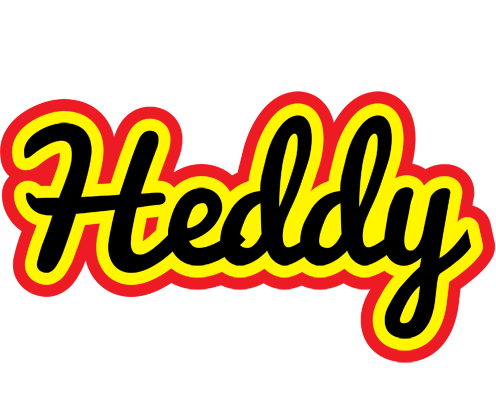 Heddy flaming logo