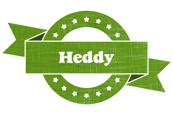 Heddy natural logo