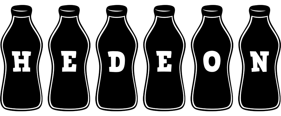 Hedeon bottle logo