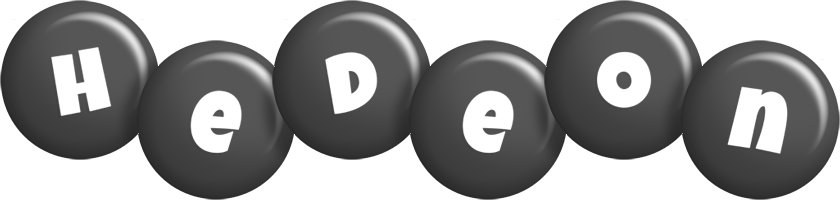 Hedeon candy-black logo