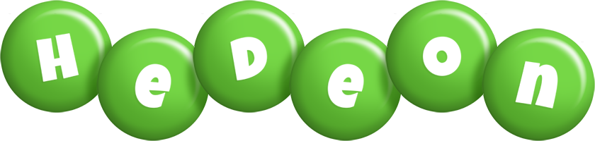 Hedeon candy-green logo
