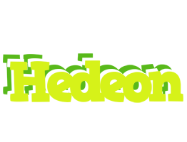 Hedeon citrus logo
