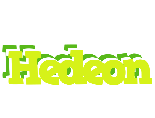 Hedeon citrus logo