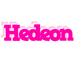Hedeon dancing logo