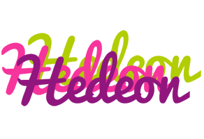 Hedeon flowers logo