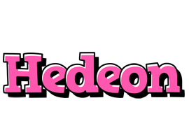 Hedeon girlish logo