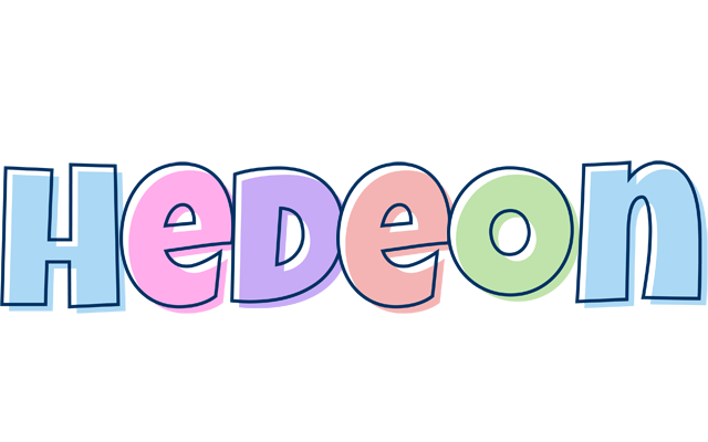 Hedeon pastel logo