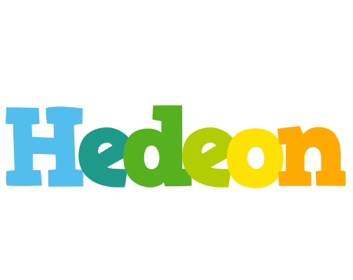Hedeon rainbows logo