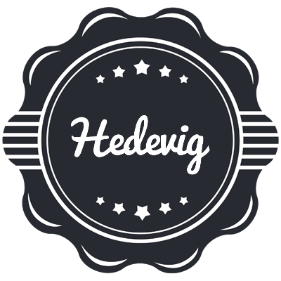 Hedevig badge logo