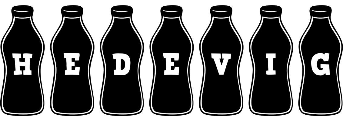 Hedevig bottle logo