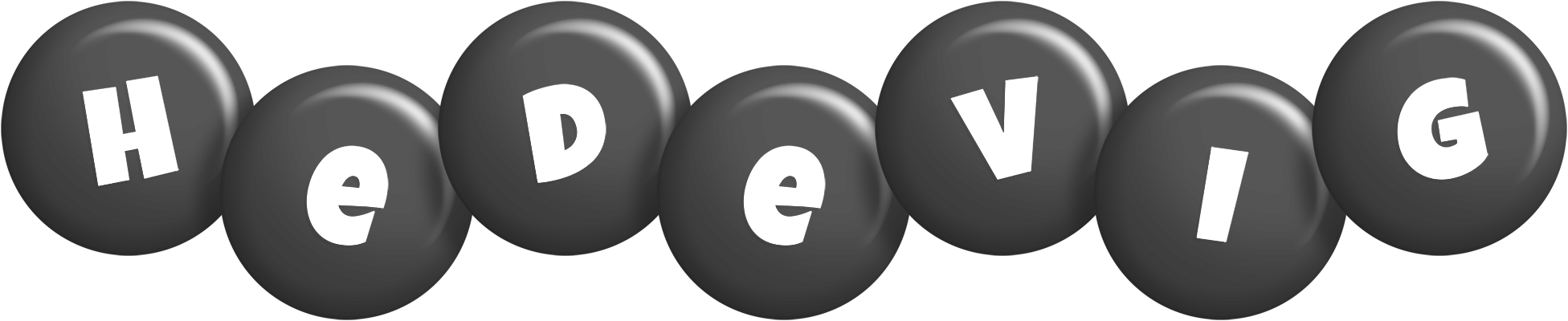 Hedevig candy-black logo