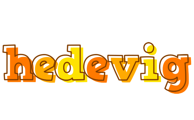 Hedevig desert logo