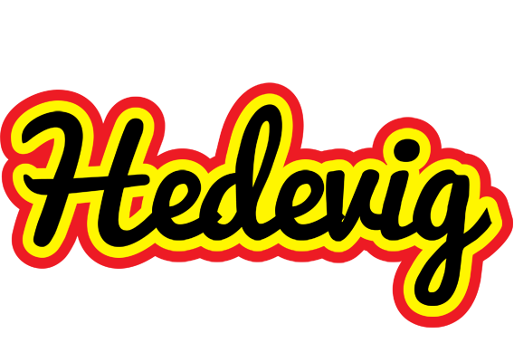 Hedevig flaming logo
