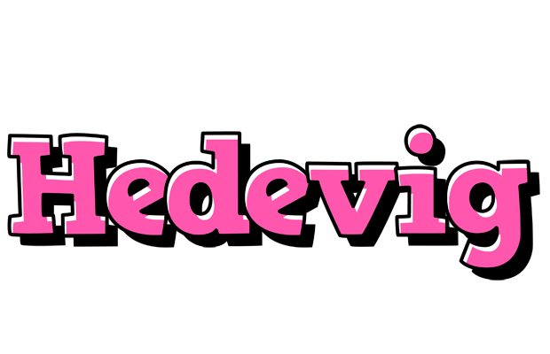 Hedevig girlish logo
