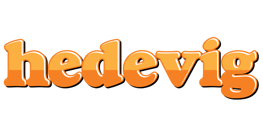 Hedevig orange logo