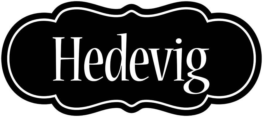 Hedevig welcome logo