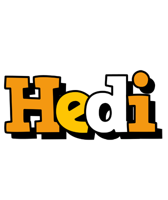Hedi cartoon logo