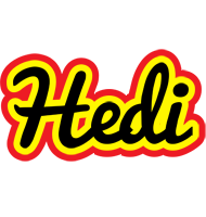 Hedi flaming logo