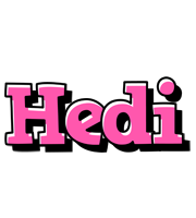 Hedi girlish logo