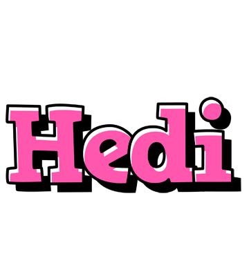 Hedi girlish logo
