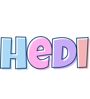 Hedi pastel logo