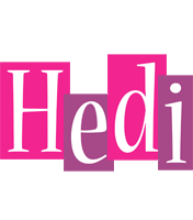 Hedi whine logo