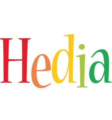 Hedia birthday logo