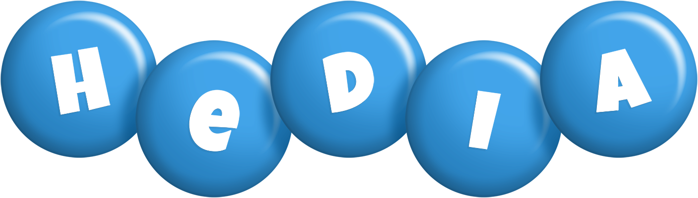 Hedia candy-blue logo