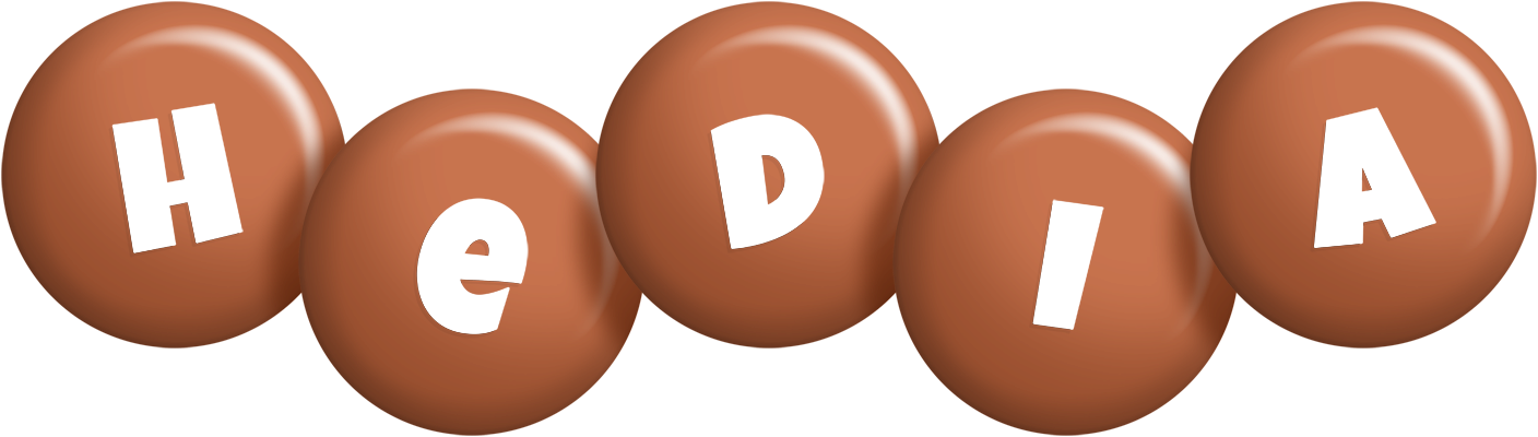Hedia candy-brown logo