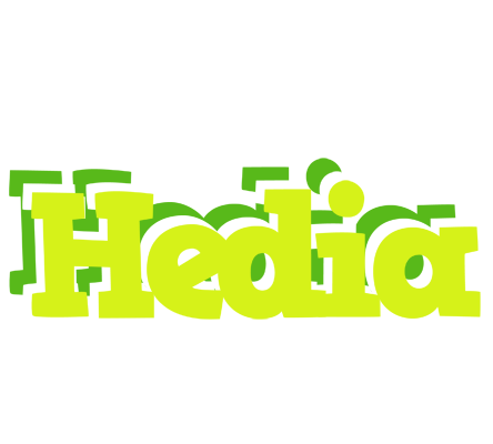 Hedia citrus logo