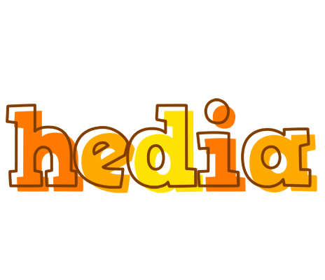 Hedia desert logo