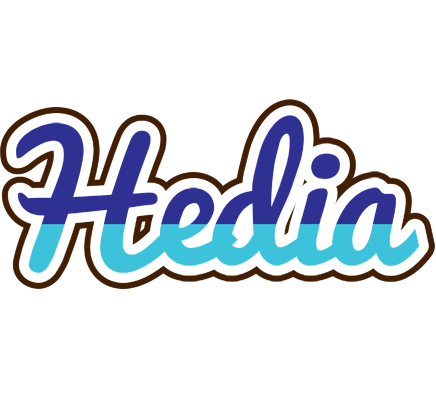 Hedia raining logo