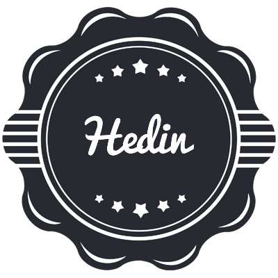 Hedin badge logo