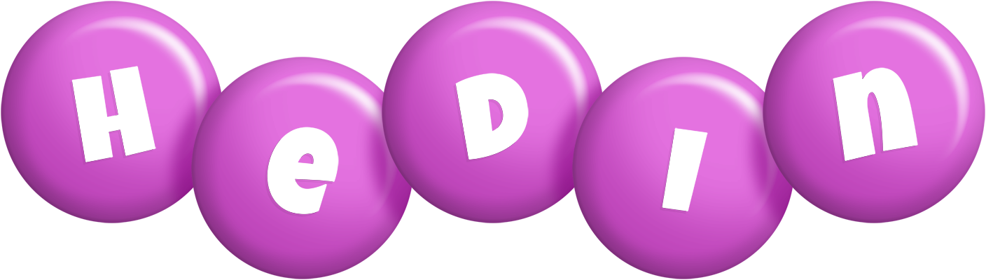 Hedin candy-purple logo
