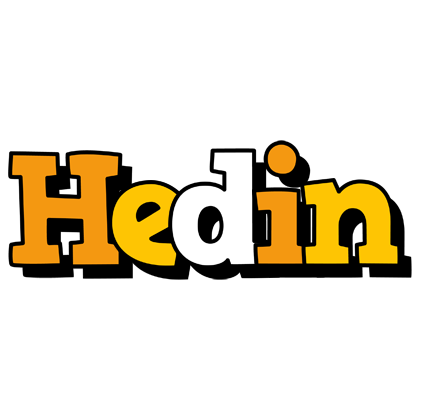 Hedin cartoon logo